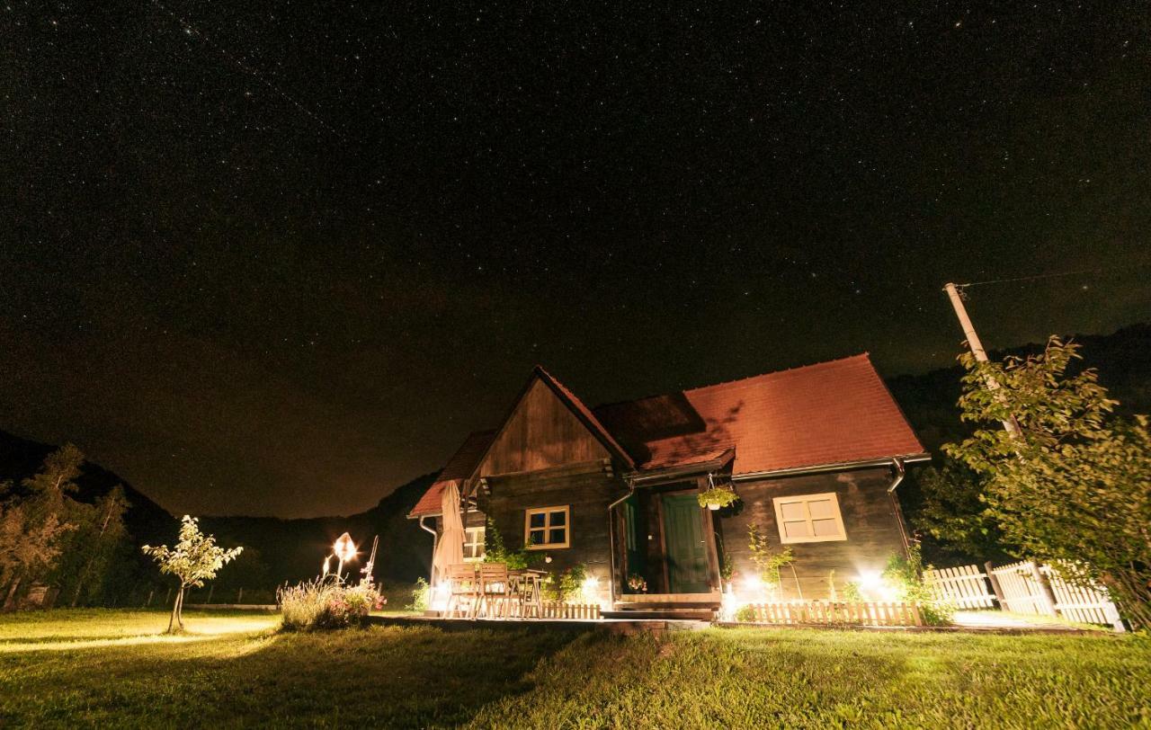 Вилла Plitvice Chalet Korana Экстерьер фото