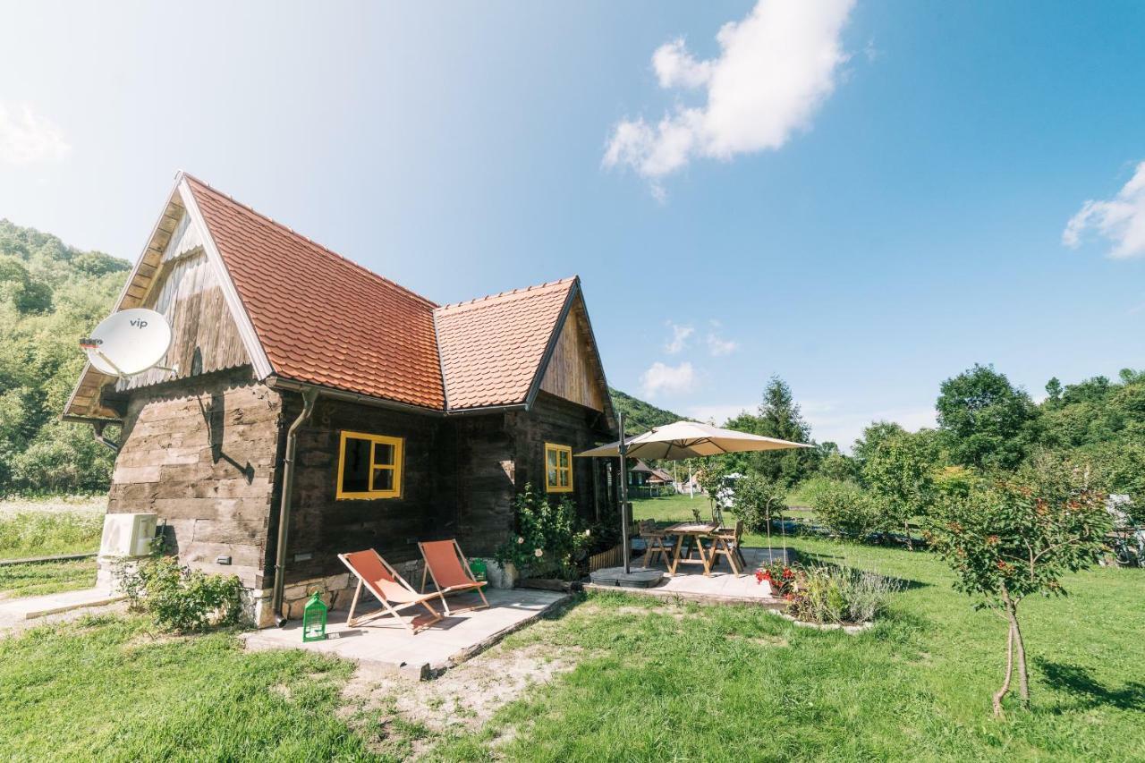 Вилла Plitvice Chalet Korana Экстерьер фото