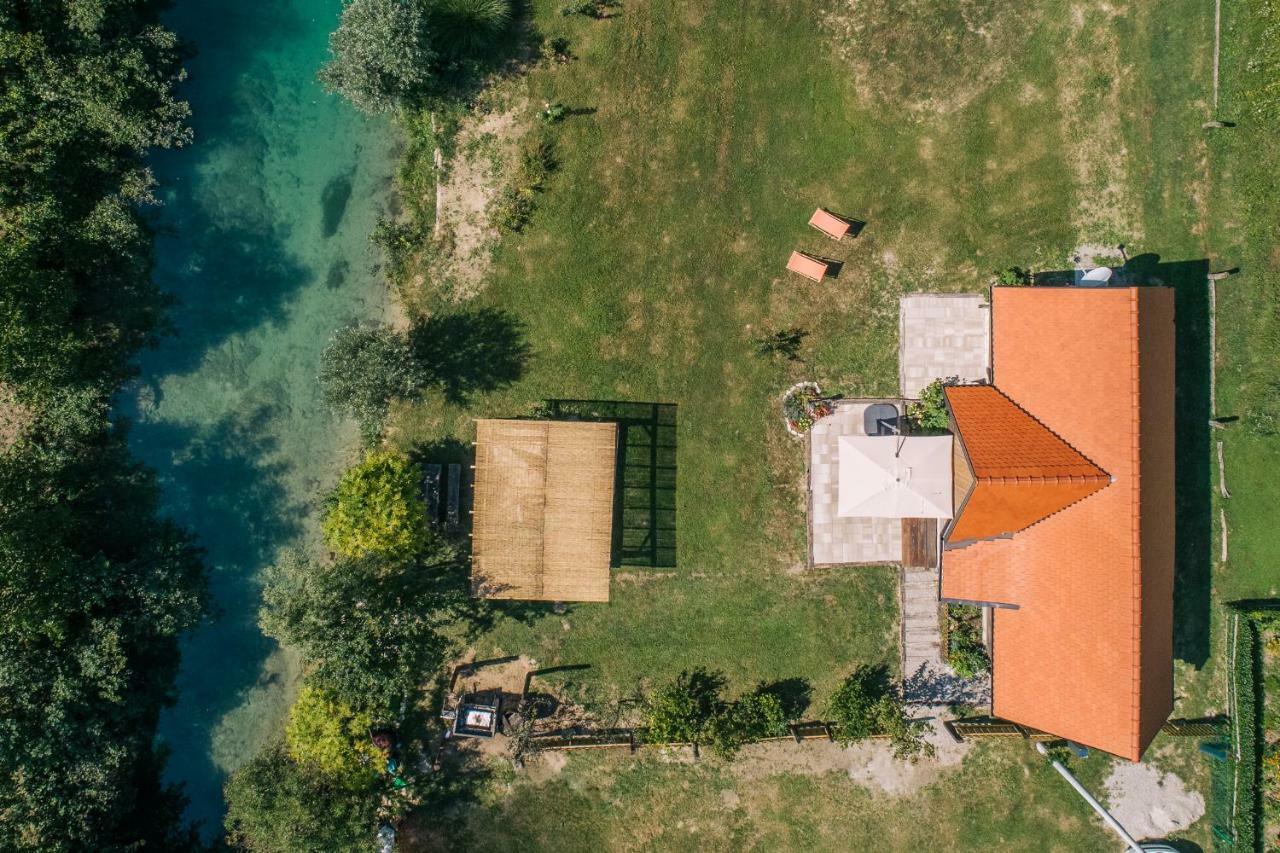 Вилла Plitvice Chalet Korana Экстерьер фото