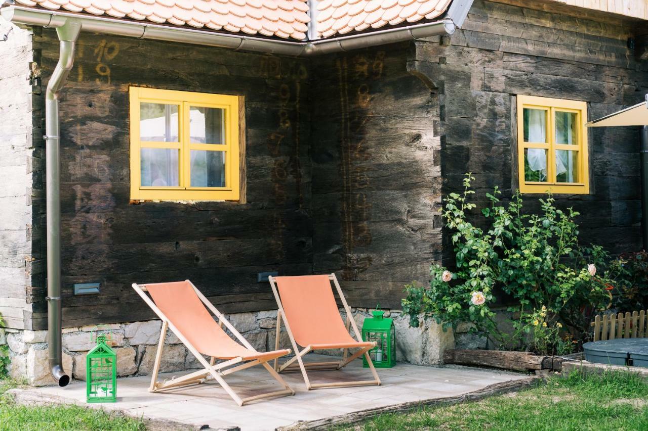 Вилла Plitvice Chalet Korana Экстерьер фото