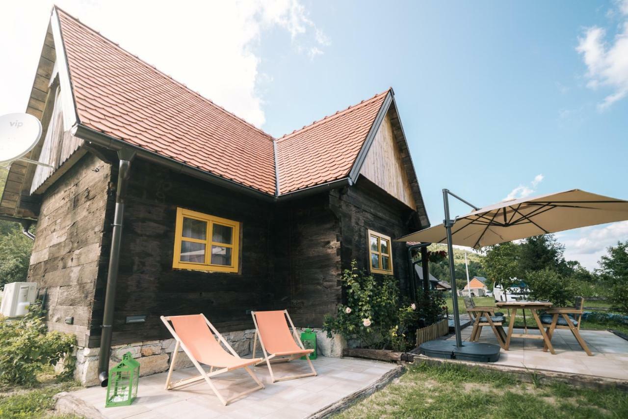 Вилла Plitvice Chalet Korana Экстерьер фото