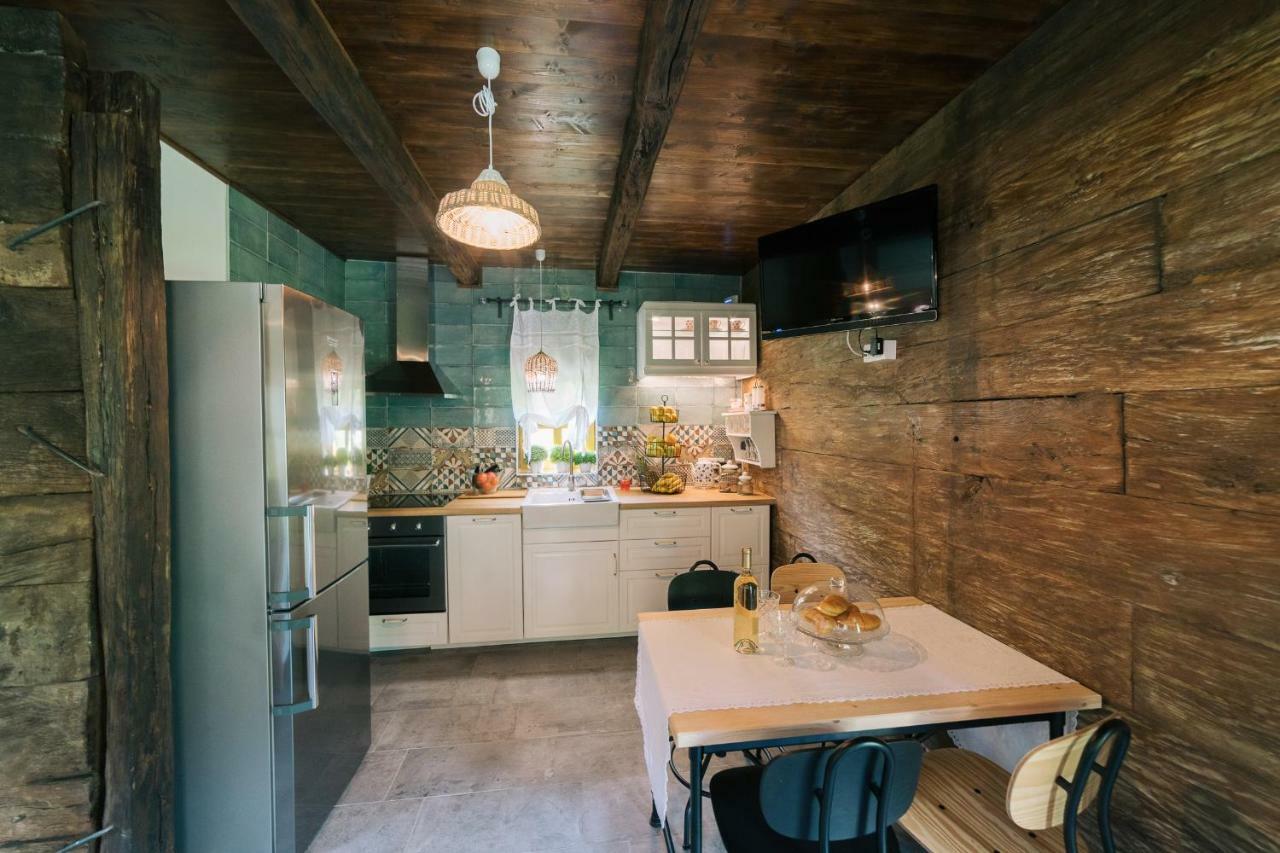 Вилла Plitvice Chalet Korana Экстерьер фото